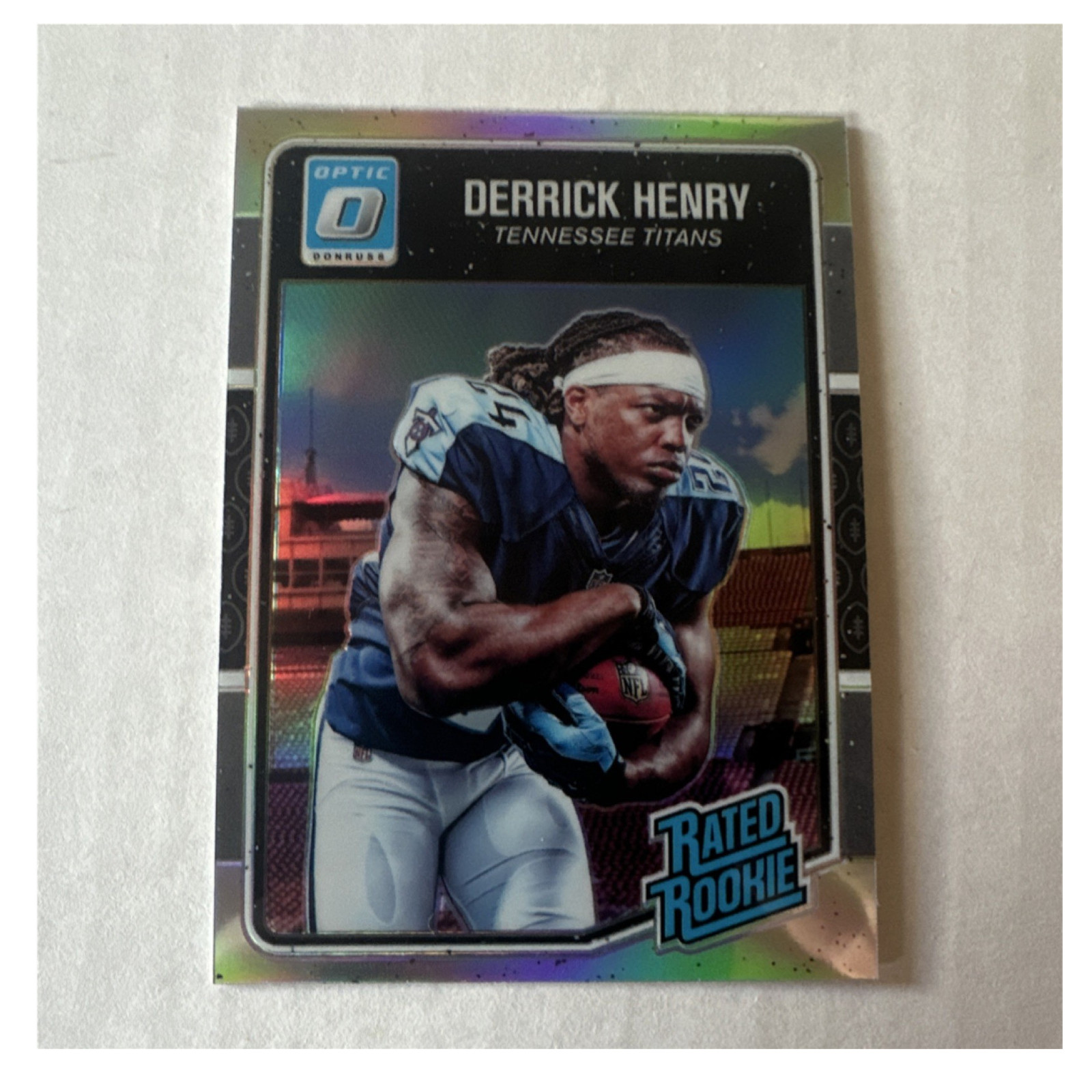 Panini 2016 Donruss Optic Rated Rookie Derrick Henry Holo #165 Titans