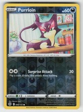 Reverse Holo Purrloin 090/172 Common Brilliant Stars Near Mint