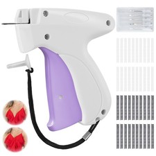 Micro Sewing Stitch for Clothes, White/Light Purple Color Versatile Stitching...