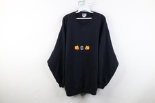 Vintage 90s Disney Womens 2XL Winnie the Pooh Crewneck Sweatshirt Navy Blue