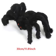 Spider Halloween Decoration 30-200cm Giant Black Plush Horror Haunted