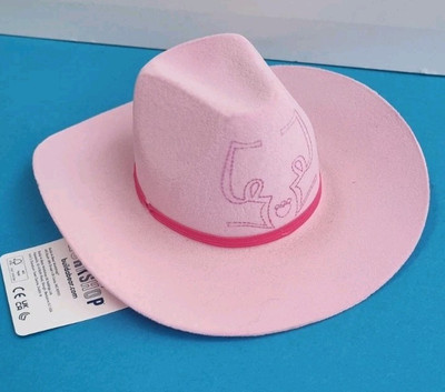 Build A Bear rosa Cowgirl Hut Cowboy cool Must Have neu mit Etikett 