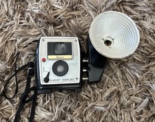 Vintage Ansco Cadet Reflex Camera with Flash - 1959