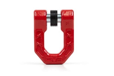 DV8 Elite Series UNSK 01RD 8 Ton Red D Ring Shackles Pair, Universal Recovery