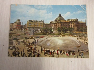 CP AK DEUTSCHLAND BAYERN MÜNCHEN KARLSPLATZ JUSTIZPALAST