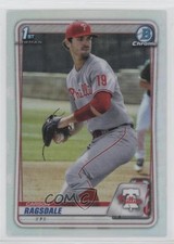 2020 Bowman Draft Chrome Refractor Carson Ragsdale #BD-145 fo7
