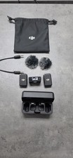 DJI Mic Wireless Microphone System 2 TX 1 RX Charging Case Complete in Box