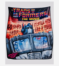 Transformers Optimus Prime Fleece Throw Blanket 40 x 50 Apology sold out!