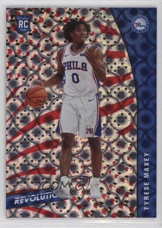2020-21 Panini Revolution Rookies Groove Tyrese Maxey #148 Rookie RC