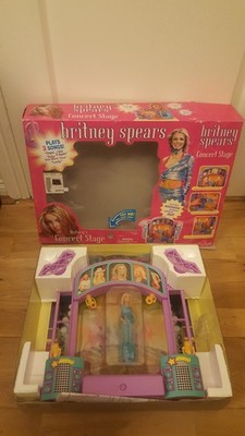 britney spears britney's concert stage doll sealed not working unused boxed 2001