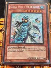 Mint/Near Mint Secret Rare General Raiho of the Ice Barrier HA04-EN025