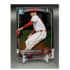 Bowman 2023 Chrome Mason Morris #BDC-66 1st Bowman Cincinnati Reds Baseball