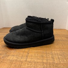 Ugg Kids Black Classic Mini Boot Kids 13