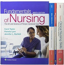 TAYLOR: FUNDAMENTALS OF NURSING 9TH EDITION + LYNN: By Lippincott Williams