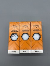 BRAND NEW 2025 Callaway Warbird Distance White Logo Golf Balls