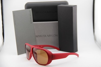 NEW MYKITA MYLON ARDEN COL306 RED AUTHENTIC W/CASE SUNGLASSES 66-8