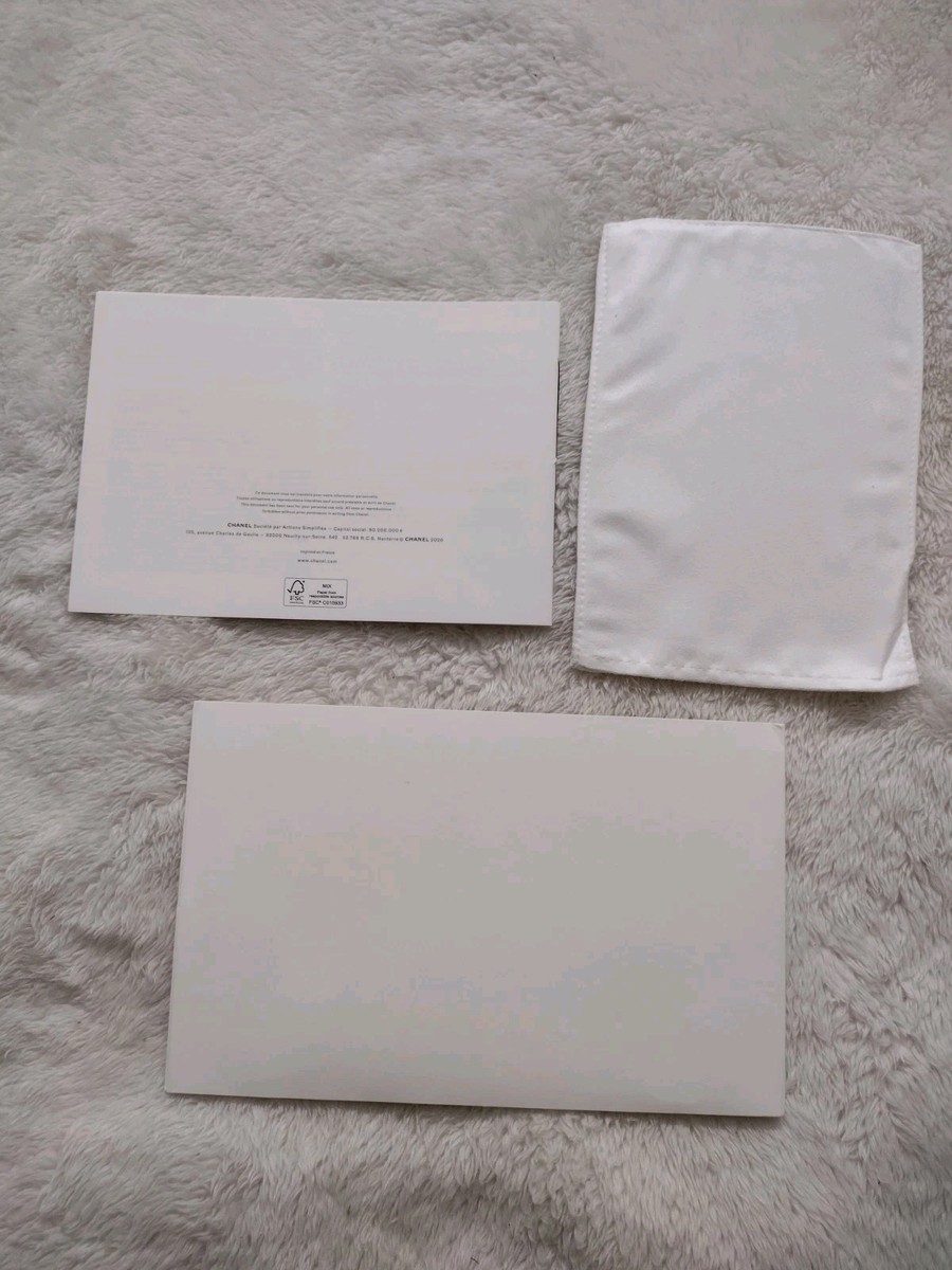 CHANEL Handbag Cleaning Cloth Glove Care Kit for Purse Bag Shoes