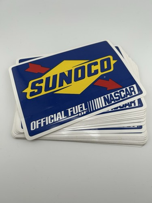 #ad Sunoco Official Fuel of NASCAR 2016 Collectible Decal Sticker lot of 27 $30.00
