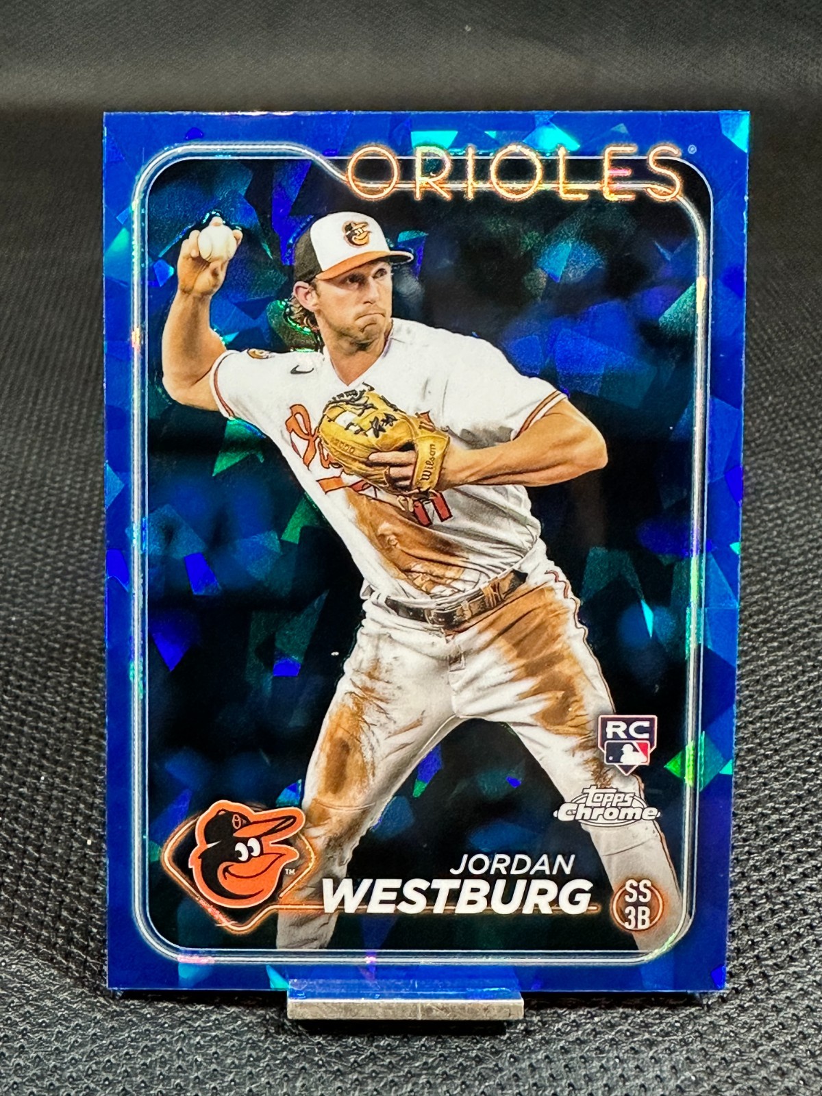 2024 Topps Chrome Sapphire  JORDAN WESTBURG  RC  #66