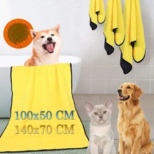 Microfiber Dog Towels For Drying Dogs, Super Absorbent And Soft Pet Cleaning Tow