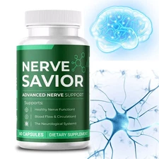 Nerve Savior Advanced Nerve Support Formula - Neuropathy Pain Relief R-ALA