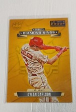 2021 Diamond Kings - Debut Diamond Kings Dylan CarlsonArtist Proof Blue (RC)