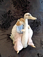 Stunning 1990 Lladro Figurine #5704~Swan Song...