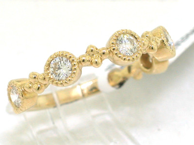 Brillant Ring 750 Gelbgold De Beers Forevermark   5 Brillanten 0,50ct TW Si 1