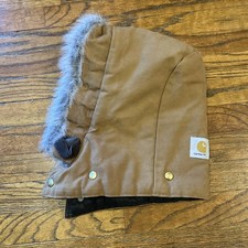 Vintage Carhartt Hood Made In USA Fur Trim 291 670 - 968 gh