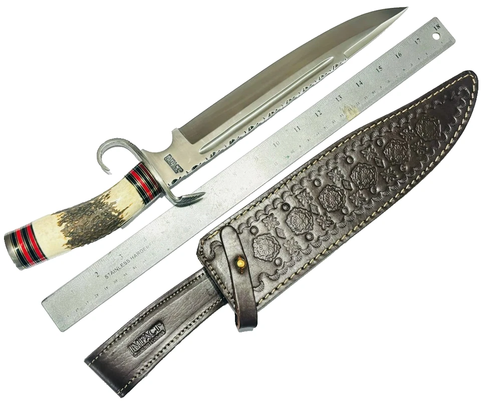 Impact Cutlery Custom Handcrafted Large 18" Knife UNUSEd Dagger Sword Knives - Image 3 of 4