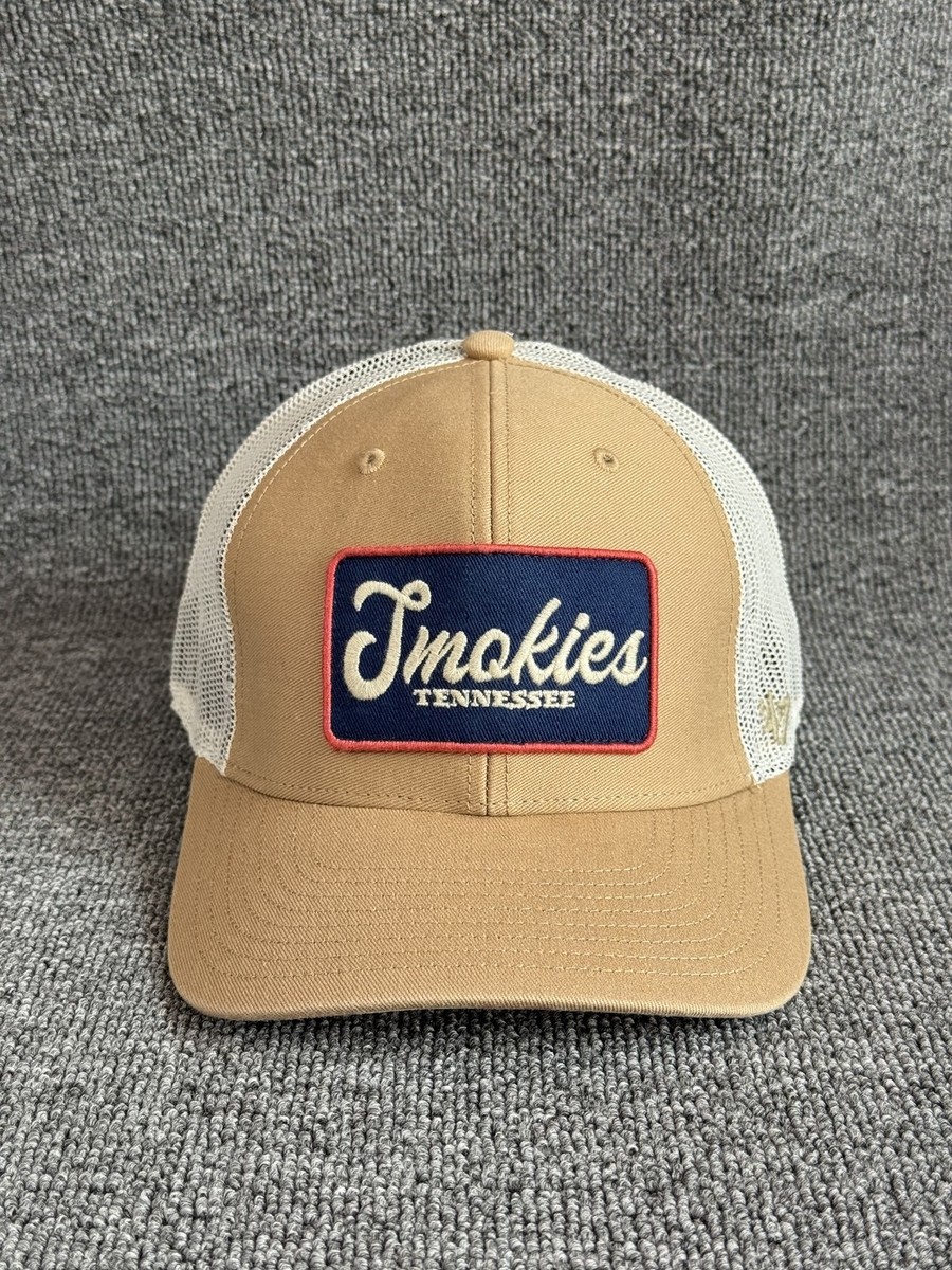 '47 Brand Tennessee Smokies Trucker Snapback Tan White One Size Hat