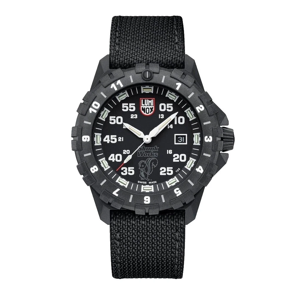 Relojes de pulsera banda de nylon analógico Luminox