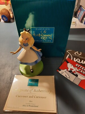 WDCC ★Curiouser and Curiouser WDCC Alice in wonderland curiouser and Curiouser Walt Disney