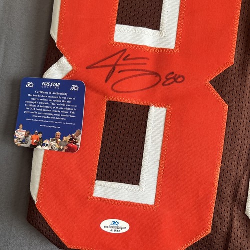 ๐๐๐Jarvis Landry Cleveland Browns Signed Jersey COA๐๐๐ - Picture 2 of 6