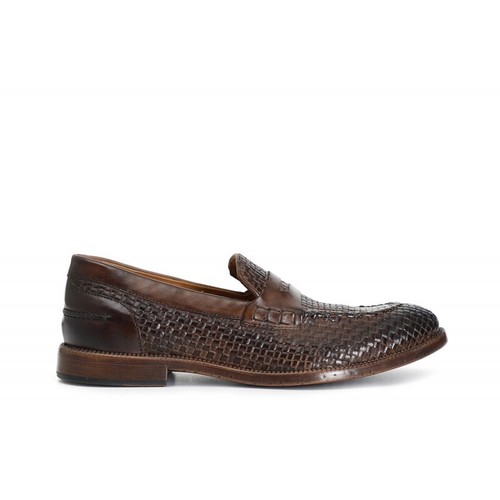 Cafe Noir MOCASSINO COLLEGE IN PELLE INTRECCIATA - C1RM1110 - Imagen 7 de 15