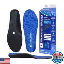 Powerstep Unisex's Archmolds Maximum Orthotic Insoles, Blue, Men's 14-14.5