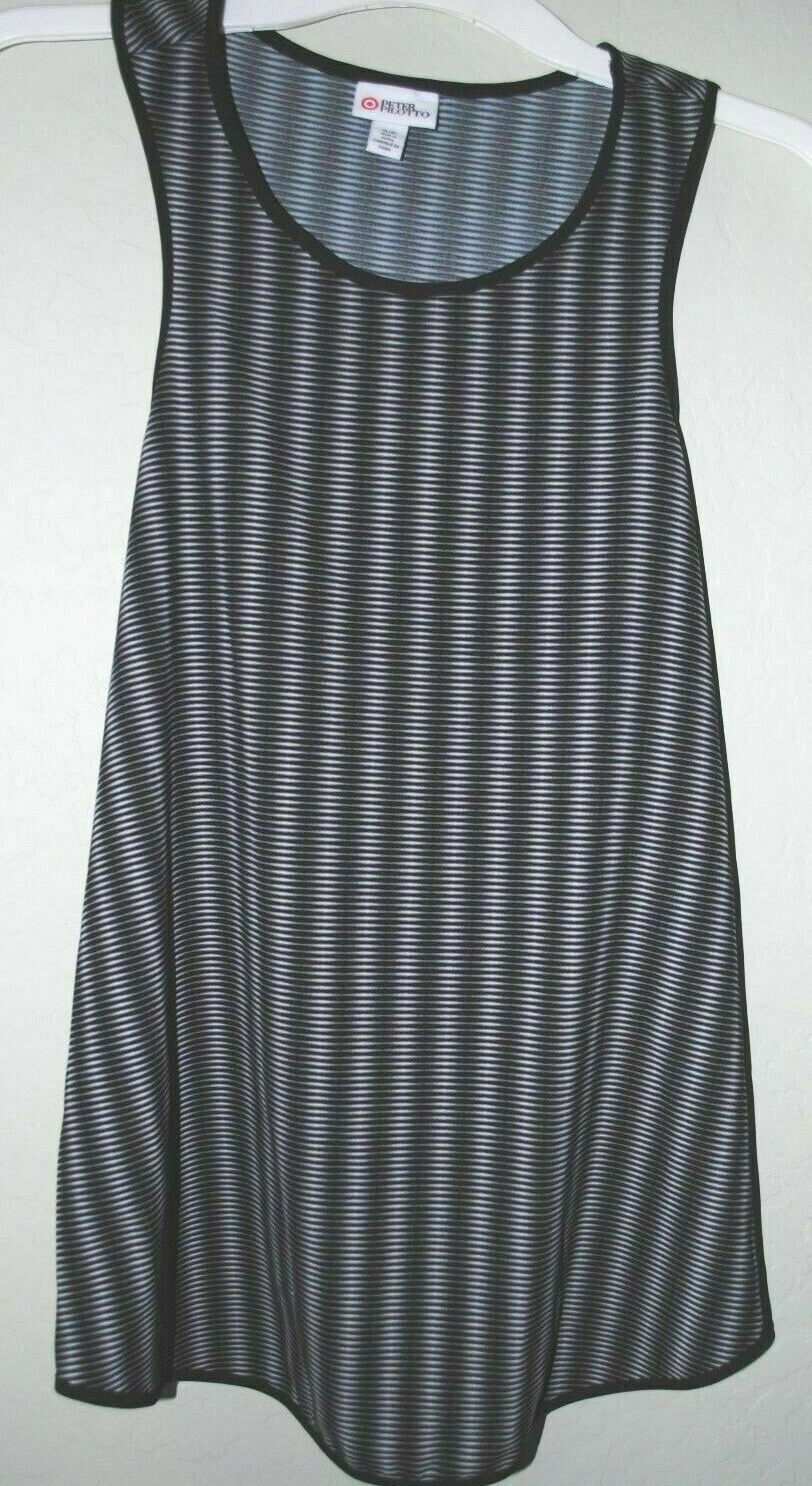 Peter Pilotto x Target Black & White Print Flowy Tank Top Size XS eBay