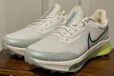 Nike Air Zoom Infinity Tour Next% Golf Shoes Sail Green DC5221-131 Mens Sz 8 NEW