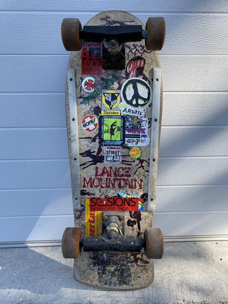 Vintage Powell Peralta Lance Mountain Bones Brigade 1985 Skateboard Rare