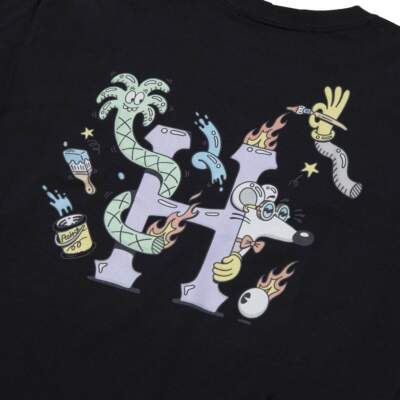 ★米国発/送関込*HUF×STEVEN HARRINGTON*新作*HロゴTシャツ/B★ s-l400.jpg