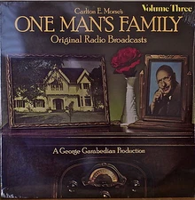 ONE MAN'S FAMILY VOLUME THREE-SEALED1976LP ORIGINAL RADIO BROADCASTS