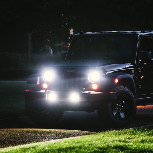 LED Arbeitsscheinwerfer Rückleuchten Scheinwerfer Anhänger 12W 12V KFZ Bagger - Bild 12 von 12