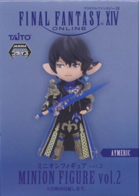 FF14 ミニオンフィギュアvol.2 アイメリク Final Fantasy XIV FF14 Aymeric Minion Figure vol.2 Taito Japan