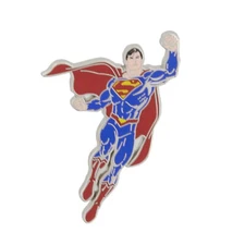 Superman Ready for Battle Enamel Pin Multi-Color