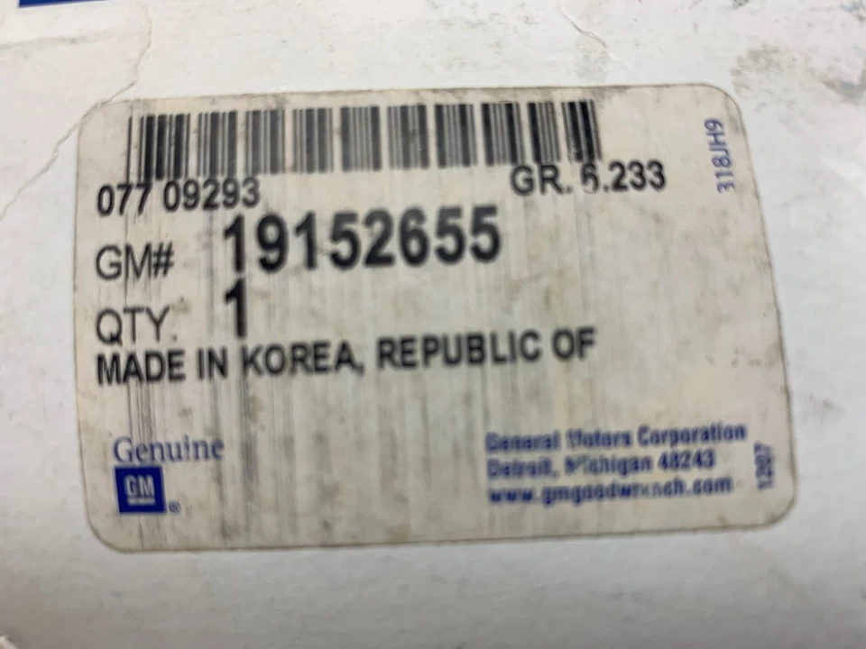 Barra de amarre exterior de dirección genuina GM 19152655 Foto 2 de 2