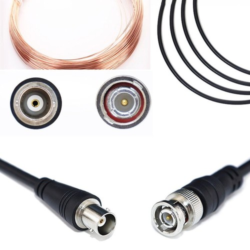 0.5M/1M BNC Extension Coaxial Line male female Adapter For CCTV TV Camera - Picture 7 of 7