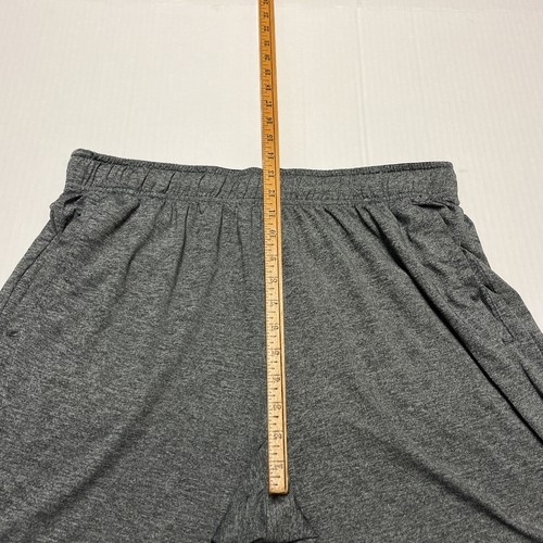 Mitre Athletic Shorts Men XL Heather Gray Running Pro-flow Cross-Training Shorts - 第 10/19 張圖片
