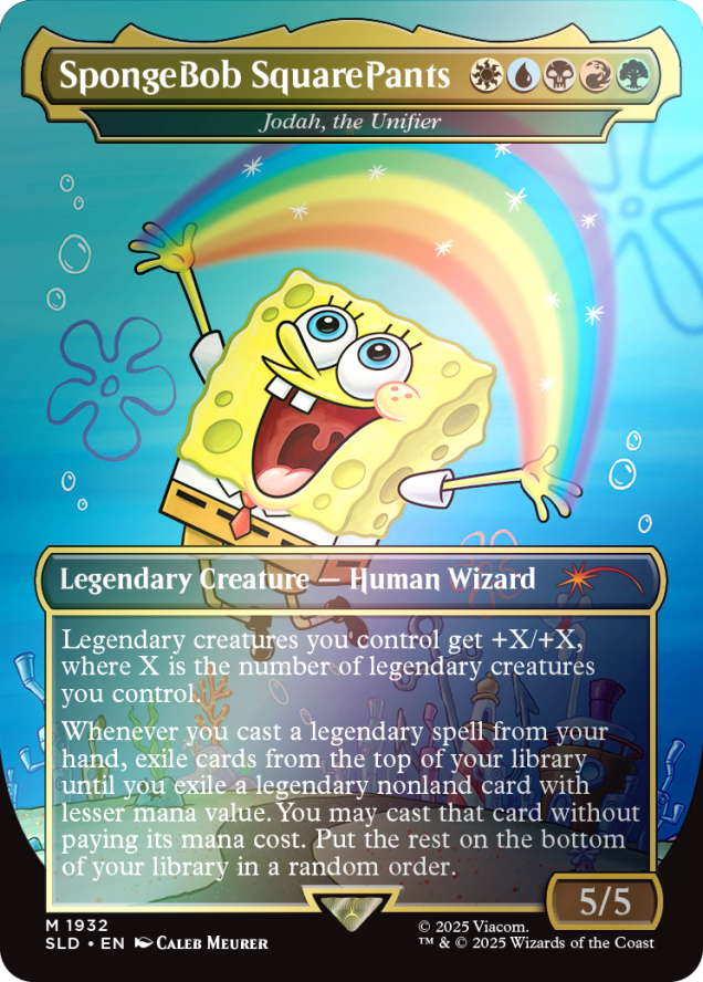マジック：ザ・ギャザリング MTG SpongeBob SquarePants Bundle Foil SpongeBob SquarePants Bundle FOIL Edition, Magic the