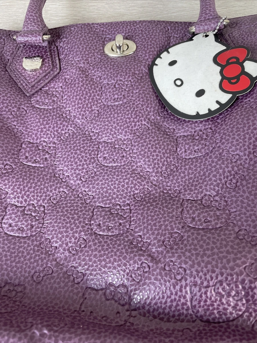 Fashion LV With Hello Kitty Crafting leather fabric Bag leather