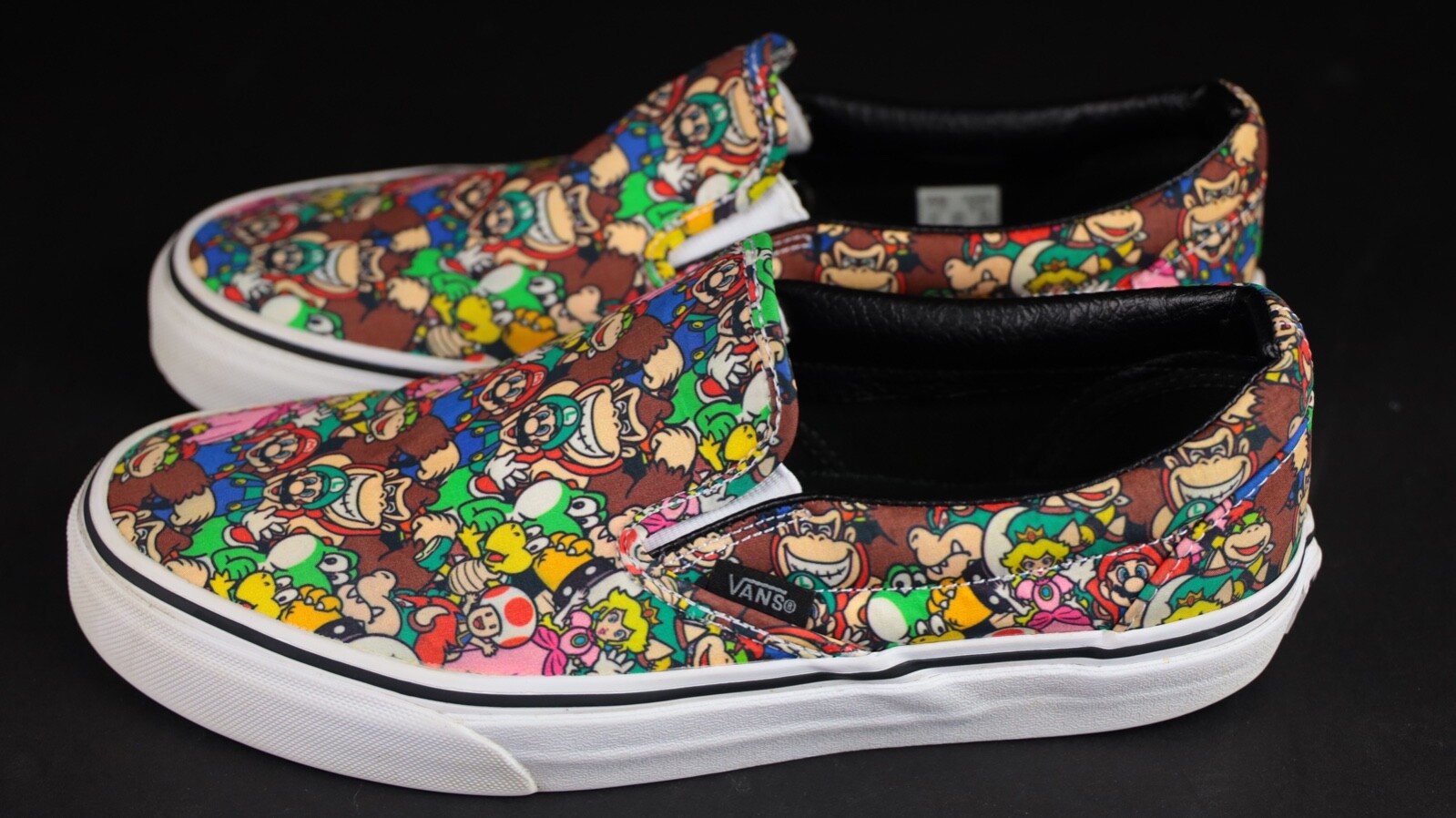 Vans X Nintendo Super Mario Slip On 
